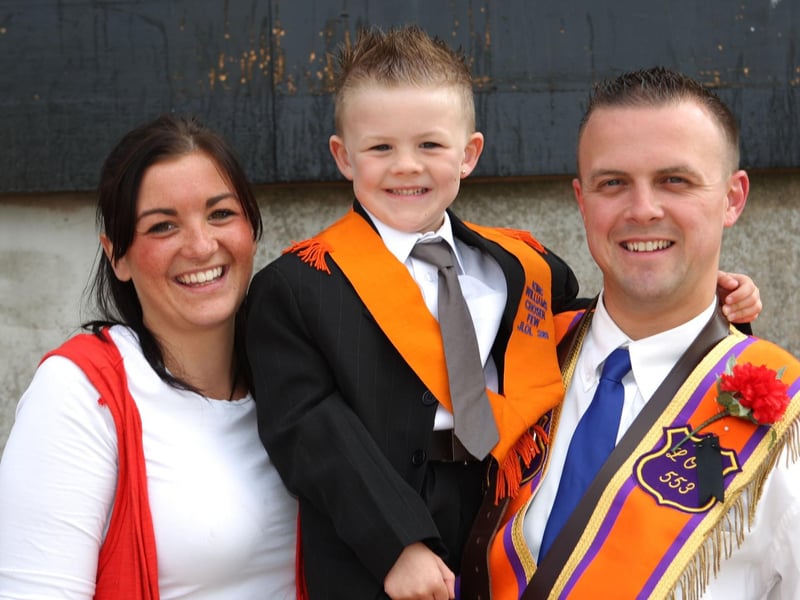 Jade, Jai and George Wilgaus in Carrick on the Twelfth morning CT28-416RM