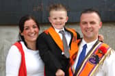 Jade, Jai and George Wilgaus in Carrick on the Twelfth morning  CT28-416RM
