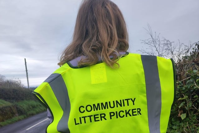 Hi-vis jackets were courtesy of Mid and East Antrim Borough Council.