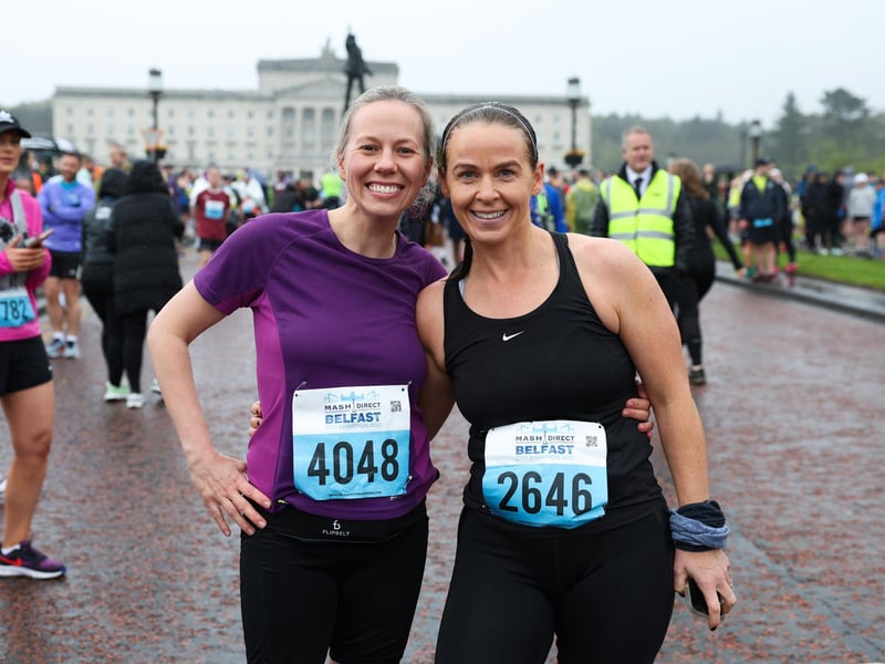 Amanda Balfe and Louise Coffey.