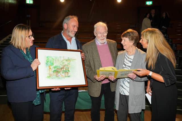 Actor and Old Scholar Ian McElhenney was one of the guests invited to the special event to launch the 250th anniversary celebrations at Friends' School Lisburn