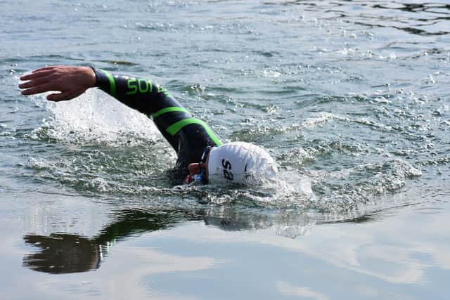 Open water swimming is becoming increasingly popular.