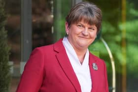 Arlene Foster was environment minister in 2007. Photo: Niall Carson/PA Wire