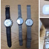 Some of the items which police suspect have been stolen. Picture: PSNI