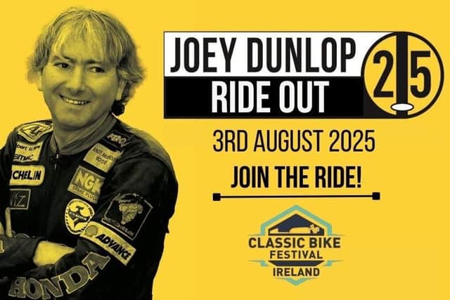 The ride out is to be the last of the Joey 25 commemorative events. Credit Facebook