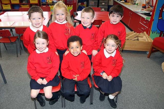 Ballymacward Primary Ones in 2009