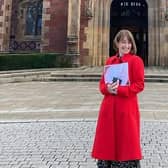 South Eastern Trust Nurse Katherine McGuigan has been presented with a prestigious Practice Assessor Award by Queen's University of Belfast. Pic credit: SEHSCT