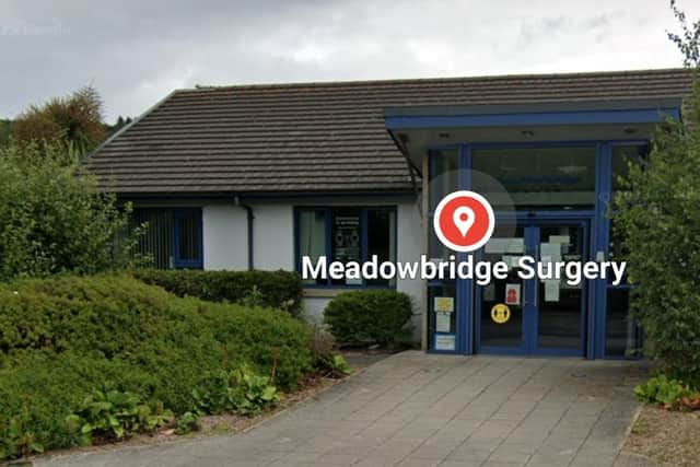Meandowbridge Surgery, Whitehead. Photo: Google Maps