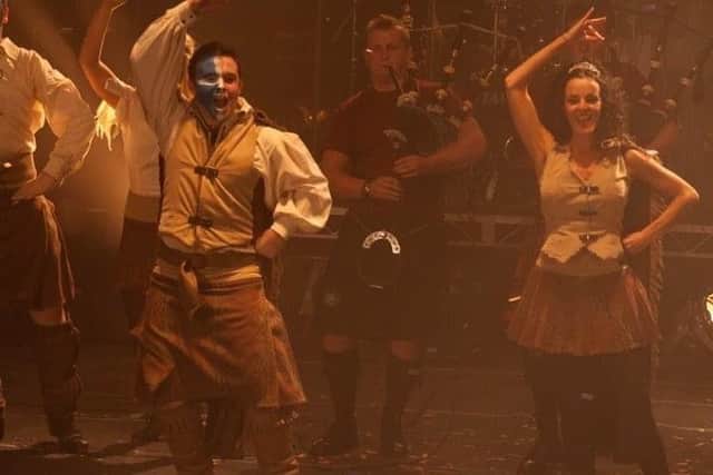 Ciaran Devlin dancing on stage. Picture: Ciaran Devlin