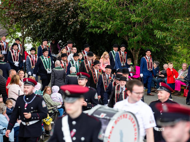 Loughgall hosted one of six of the major demonstrations marking the finale of the 2023 parading season.