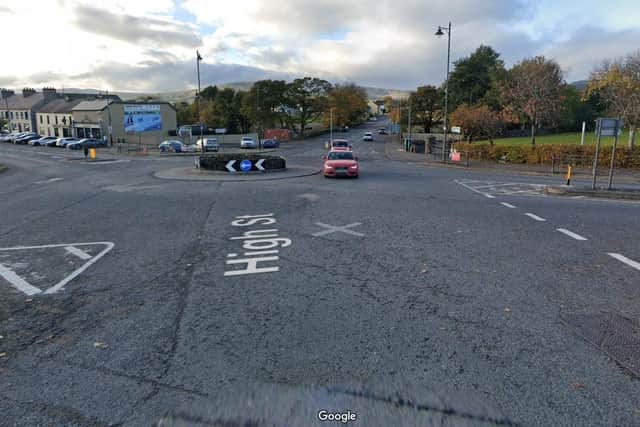 The speed indicator devices are to be put up in Draperstown. Credit: Google