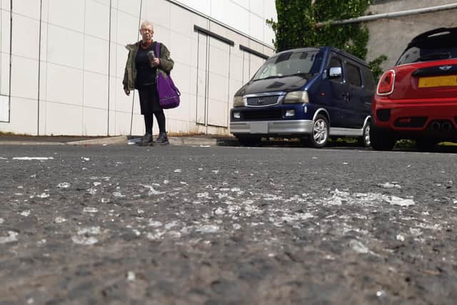 Paula Stevenson, from Lurgan, Co Armagh, who is aged almost 80, said she is seriously thinking of leaving the town after her car was attacked in a local car park.