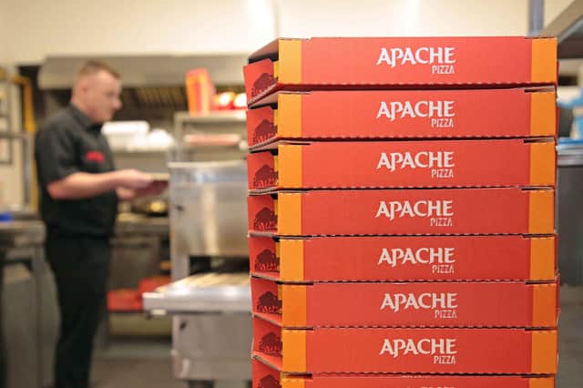 Apache Pizza has opened its 200th store on the island of Ireland and created its 3,000th job as it continues to pursue a rapid expansion strategy that is set to deliver 50 new jobs before the end of the year. 15 of the new jobs will be created in Northern Ireland where a new store is set to open in Ballymoney.   Photo Credit: Shelley Corcoran.