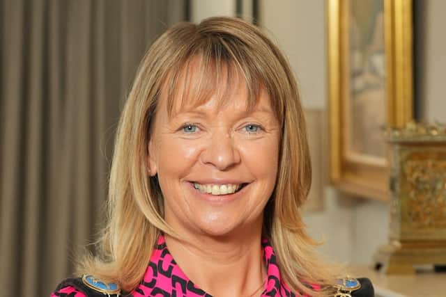 Lord Mayor, Councillor Margaret Tinsley.