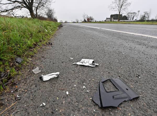 The Dungannon Road near Cookstown where three people died following a road traffic crash on Boxing Day.