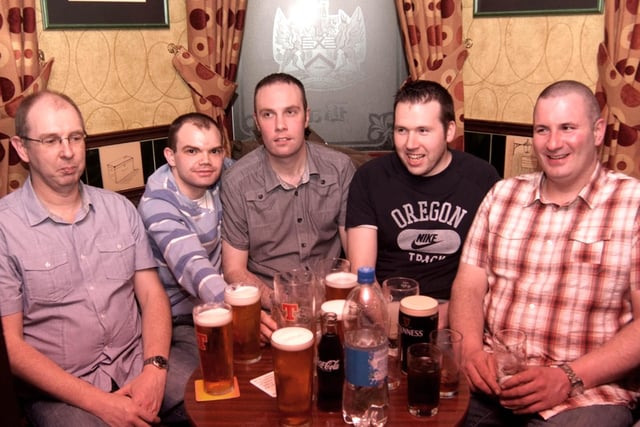 These lads were pictured at the Haiti fundraiser in the Railway Arms, Coleraine, in 2010
