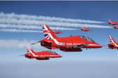 You might just catch a glimpse of the Red Arrows along the Causeway Coast.