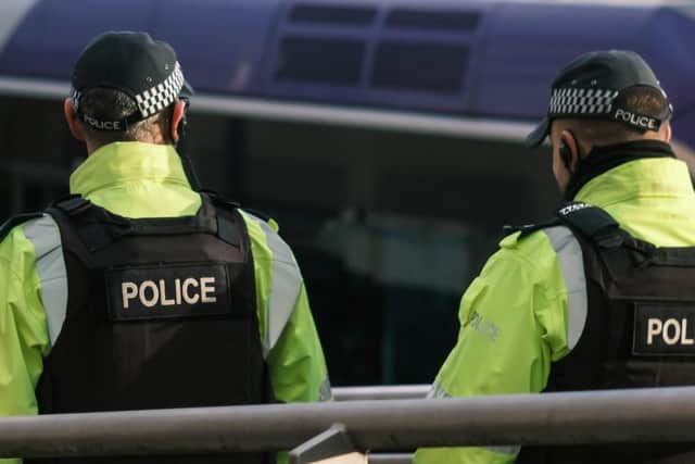Police in south Belfast have made a number of arrests in relation to disorder which followed the Irish Cup Final. Picture: PSNI (stock image).