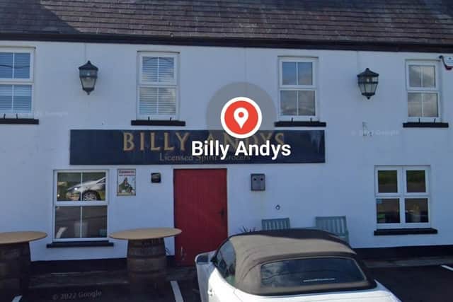 Billy Andy's. Image by Google