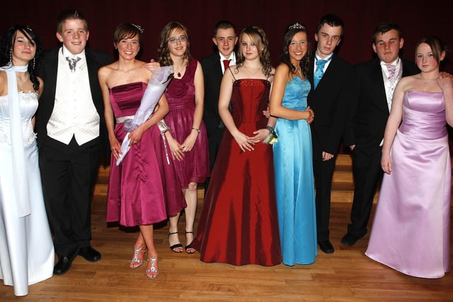 OUR BIG OCCASION...Pupils and guests pictured during the North Coast Integrated College formal at the Royal Court Hotel in 2008.