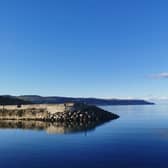 The view from Glenarm across Carnlough Bay