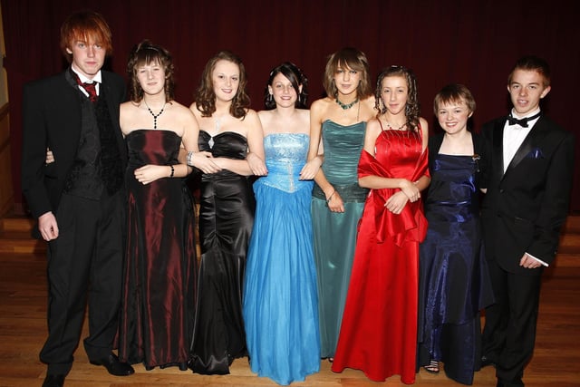 NIGHT TO REMEMBER...This group was pictured enjoying the North Coast Integrated College formal at the Royal Court Hotel in 2008.