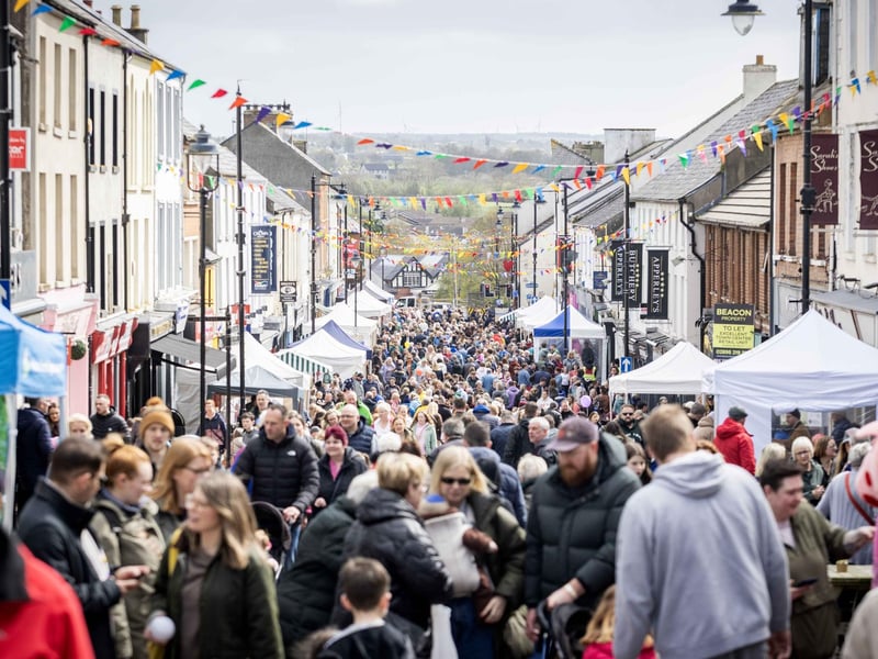 People turned out in force for the Spring Fair in Ballymoney.