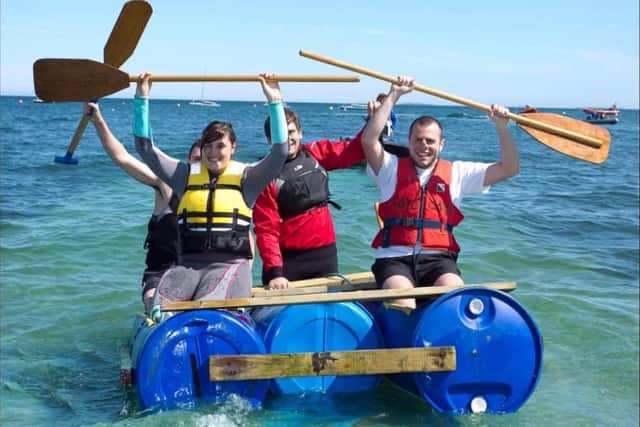 There's no shortage of creativity when it comes to entries for the annual Whitehead Raft Race (archive image) This year's event will be held on Saturday, July 22. Photo by: Ronnie Moore