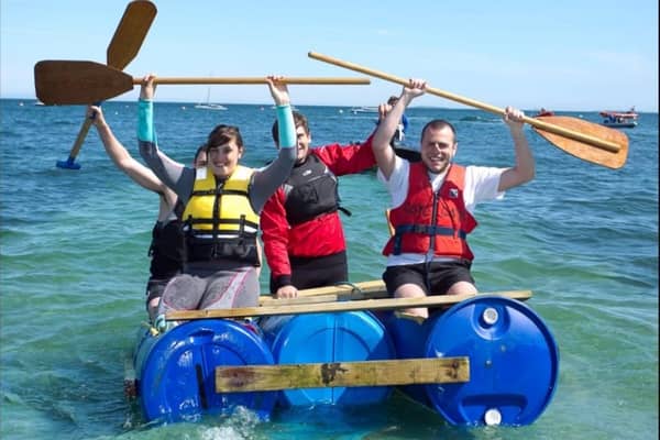 There's no shortage of creativity when it comes to entries for the annual Whitehead Raft Race (archive image) This year's event will be held on Saturday, July 22. Photo by: Ronnie Moore