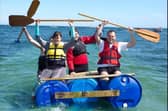 There's no shortage of creativity when it comes to entries for the annual Whitehead Raft Race (archive image) This year's event will be held on Saturday, July 22. Photo by: Ronnie Moore