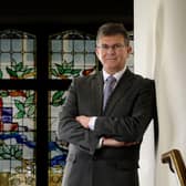 The Moderator of the Presbyterian Church in Ireland Rt Rev Dr Sam Mawhinney