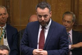 SDLP leader Colum Eastwood joked that he "looks forward to the end of tribal politics"
