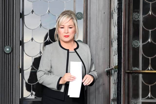 Michelle O’Neill. Picture: Jonathan Porter/PressEye