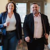 Pictured are Ciaran Devlin, from Bellaghy, and Lorraine Donnelly from Magherafelt, co-owners of The Castledawson Inn, Castledawson. Credit: Supplied