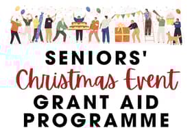 Applications for the Seniors’ Christmas Events Grant Fund open on September 4. Pic: Antrim and Newtownabbey Borough Council.