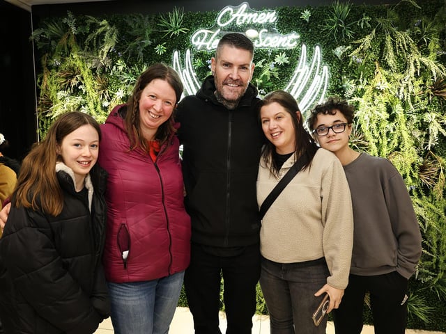 A moment to remember at the opening of Bank Menswear.