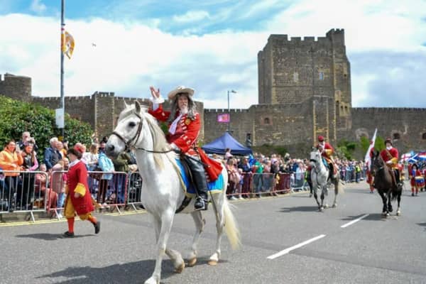 The Royal Landing in Carrickfergus is expected to draw around 10,000 spectators (stock image). Photo Pacemaker