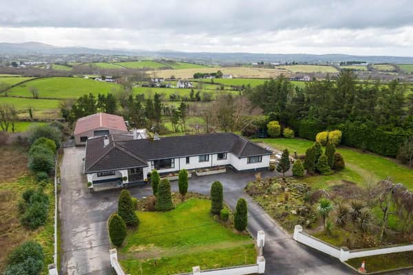 This detached property is on the market now