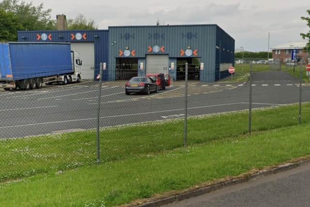 Cookstown MoT Centre which has been forced to cancel vehicle tests due to a power cut. Credit: Google Maps