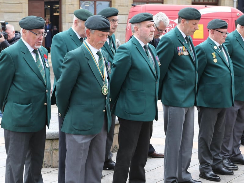 Commemorating D-Day in Coleraine.