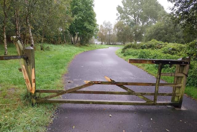 PSNI investigating after a number of unusual thefts at Tannaghmore Gardens in Craigavon, says Armagh, Banbridge and Craigavon Borough Council.