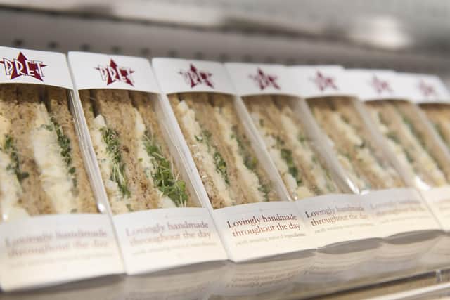 Pret A Manger is opening its first shop in Northern Ireland. Picture: Pret A Manger