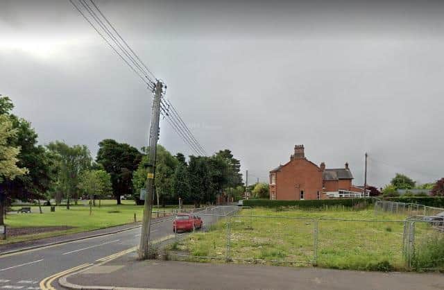 The go ahead has been given for new apartments at Kingsway and Church Avenue in Dunmurry. Pic credit: Google