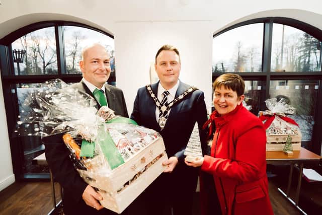The Light Up Award was presented to Tidal, Toome. Picture: Antrim and Newtownabbey Borough Council.