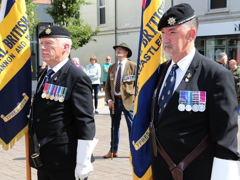 Commemorating D-Day in Coleraine.