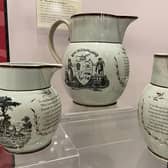 Ballymoney Museum has received an exceptionally rare donation with links to the United Irishmen and the 1798 rebellion - a jug which commemorates the life of John Nevin of Derrykeighan. Credit Causeway Coast and Glens Council