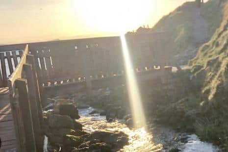 Alderman Brown Stewart and other committee members were told that the replacement Runkerry footbridge was ‘ready to be landed’ and will be in place by year’s end.