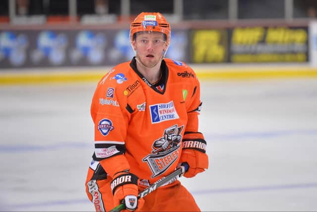 The Belfast Giants have confirmed signing of GB international Davey Phillips from the Sheffield Steelers. Picture: Belfast Giants/Sheffield Steelers