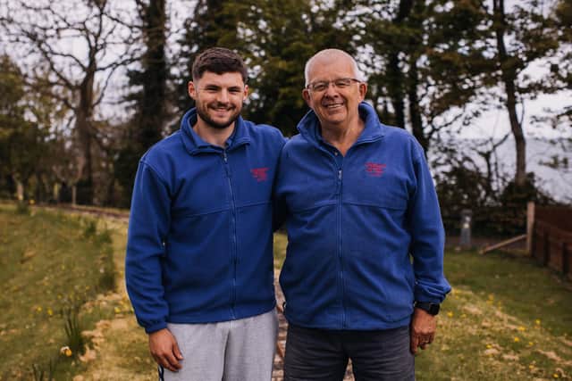 Christopher and Ian Lough.. Picture: Local Democracy Reporting Service