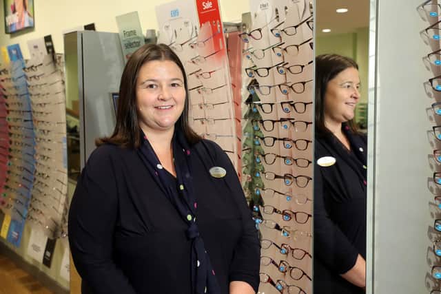 Judith Ball, optometrist at Specsavers Coleraine, has been giving advice this Glaucoma Awareness Week (26 June – 2 July). Credit: Specsavers